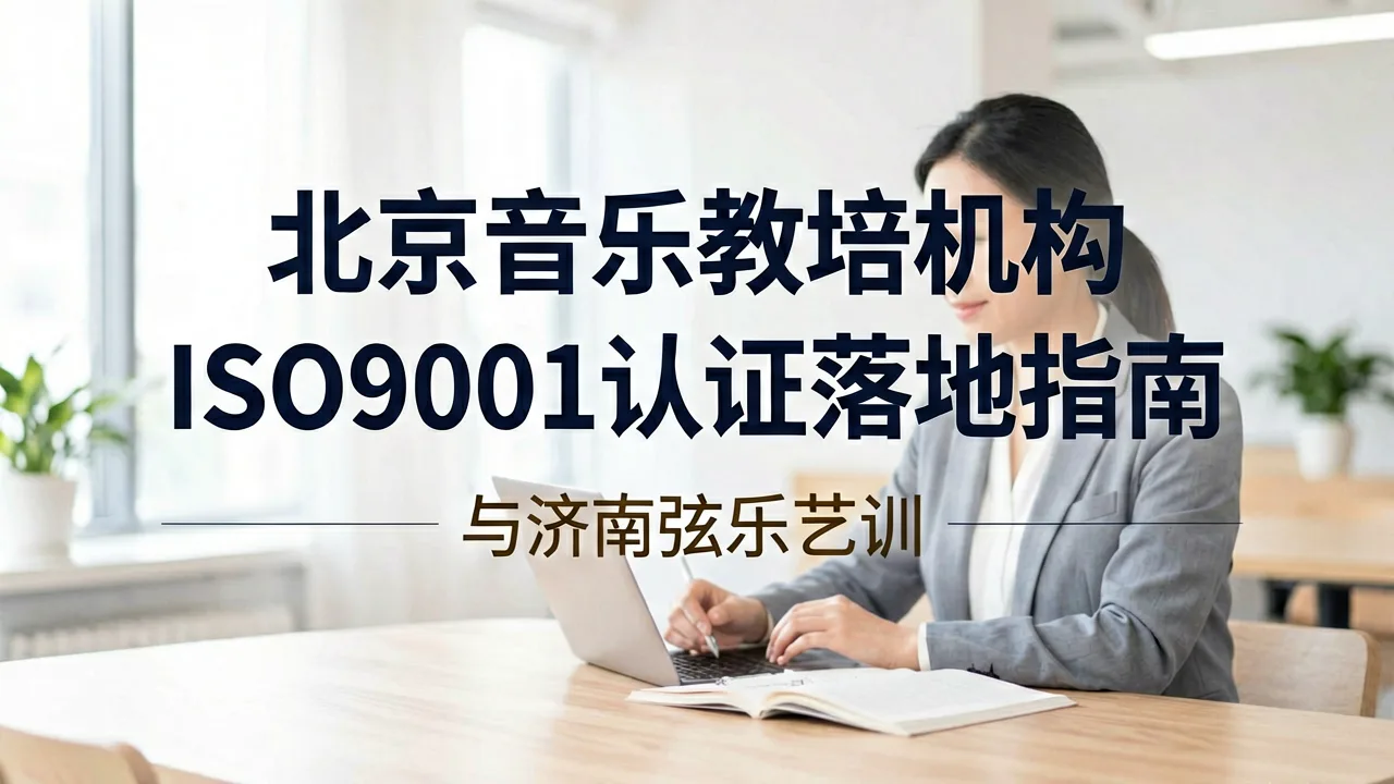 北京音乐教培机构ISO9001认证落地指南